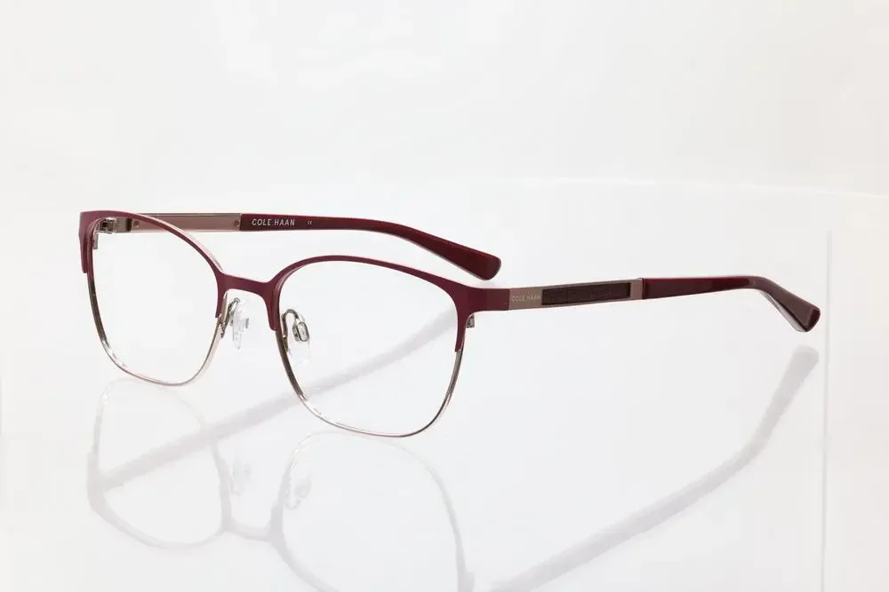 Cole Haan CH5042 (604) Burgundy 54-17-140 Eyeglass FRAMES ONLY - GOOD CONDITION
